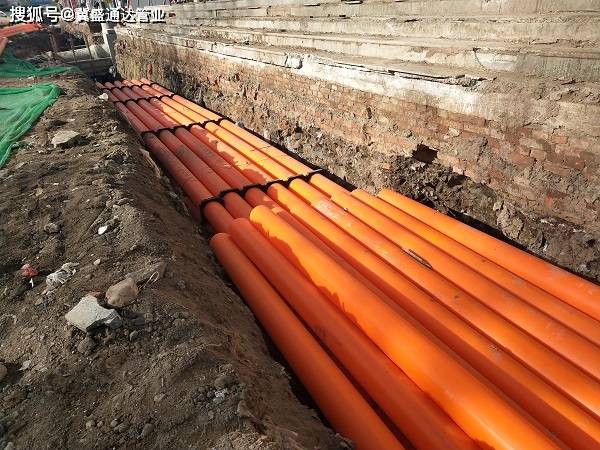 mpp电力电缆护套管,用于10kv以上电力管道工程,分为直埋施工和顶管