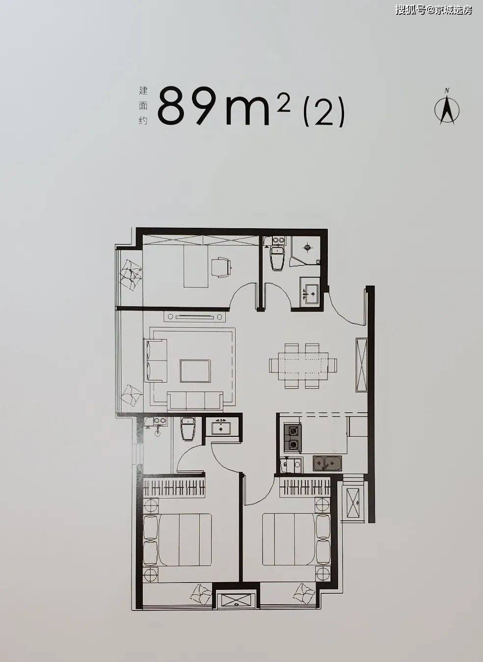 奥森one户型小评样板间图片展示