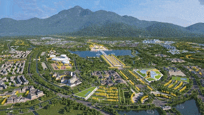 峨眉分院和护理学院等top级城市配套的峨眉山全新城市会客厅——南