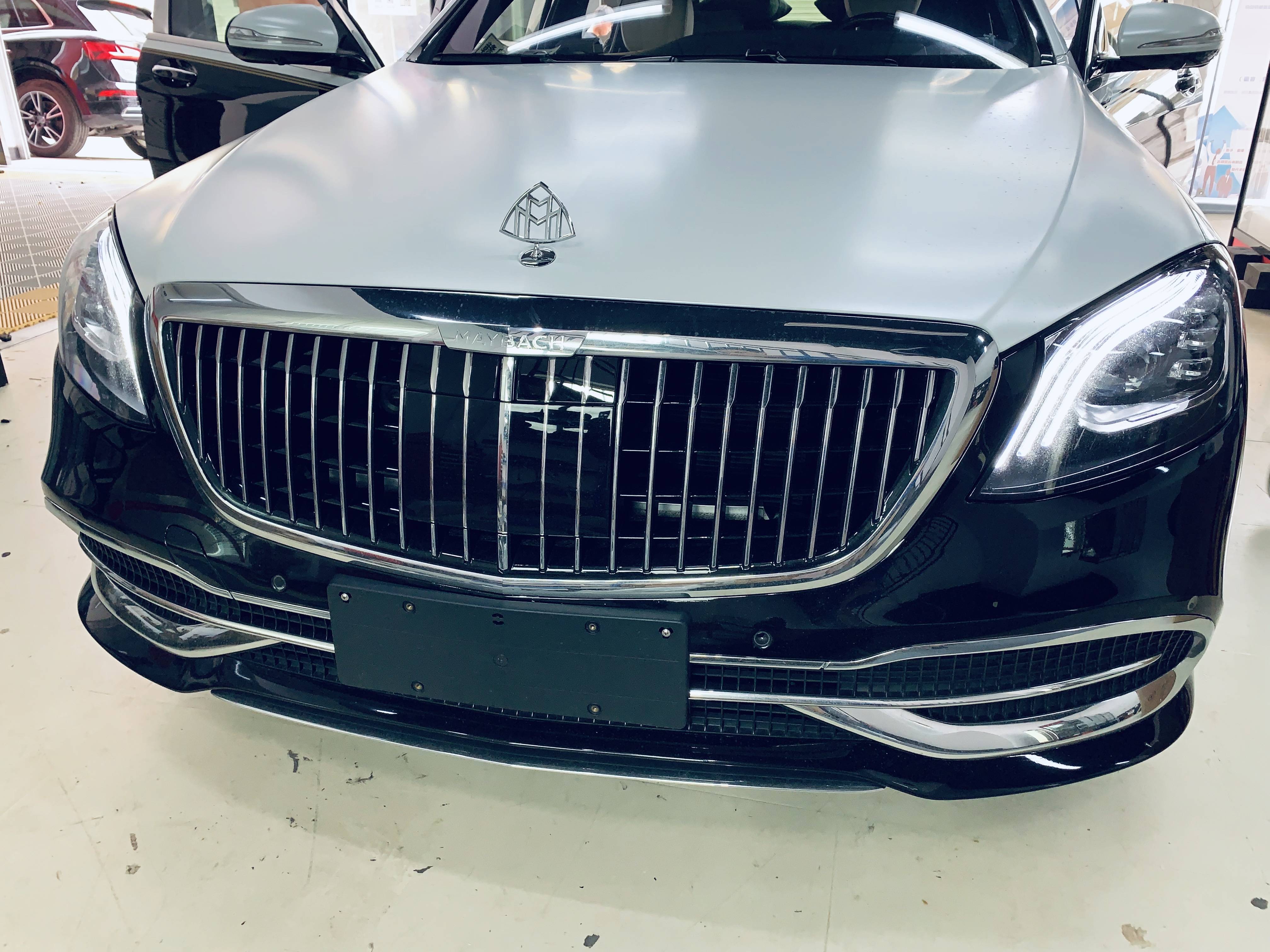 20款迈巴赫s450装全速自适应巡航23p半自动驾驶加夜视热成像系统惊细