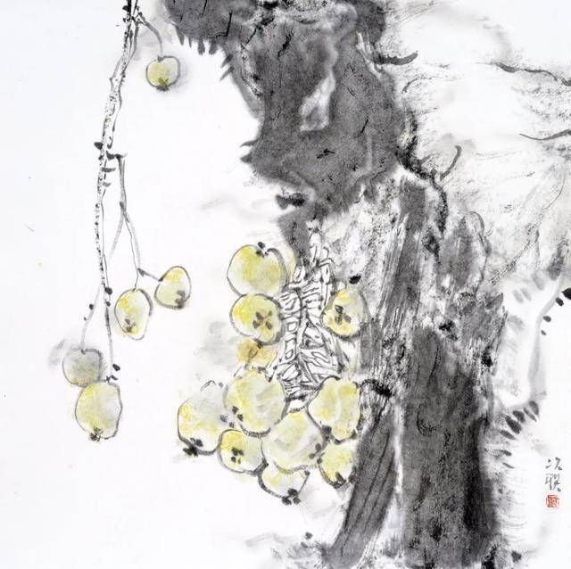 广东省中国画学会理事何次联国画花鸟画作品欣赏