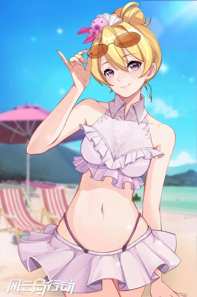 带女王大人去海边度个假吗炎炎夏日,勇士们不考虑同系列武器【碧蓝幻