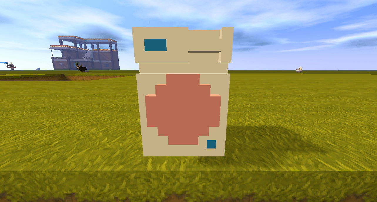 原创迷你世界:迷你队长同款"洗衣机",搭建需60秒,微缩模型超可爱