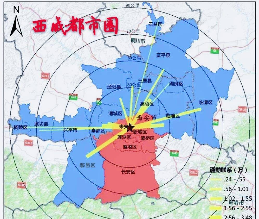 西安国家中心城市建设加速,西咸都市圈将扩容,城市群一体化加快