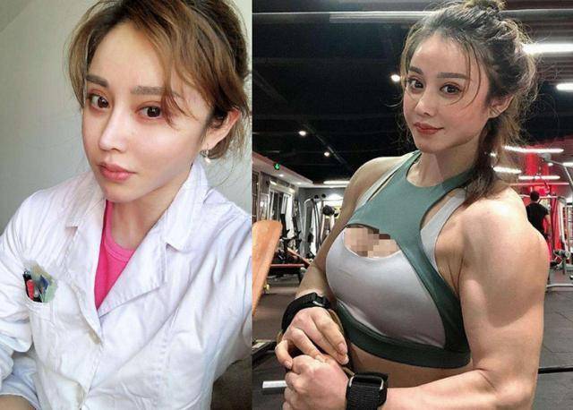 原创"金刚芭比"怀孕6个月,全身肌肉依然显著,网友:这是孕妈?