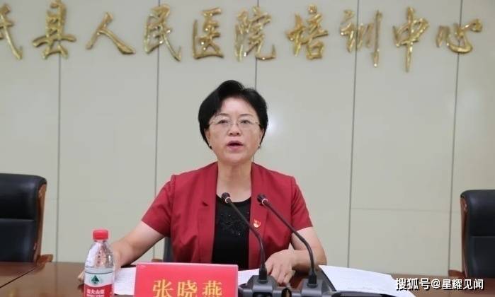 卢氏县委副书记,县长张晓燕致辞,卫健委主任符红林介绍卢氏县卫生健康