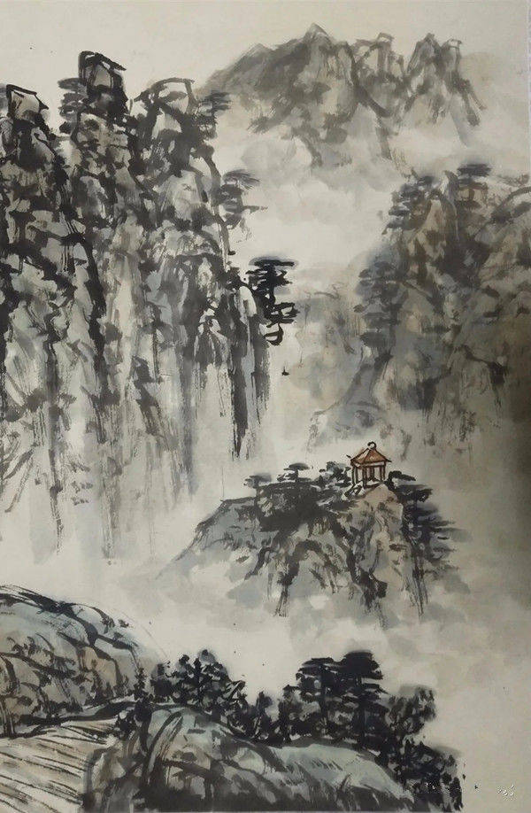 画家刘峰作品欣赏_德州