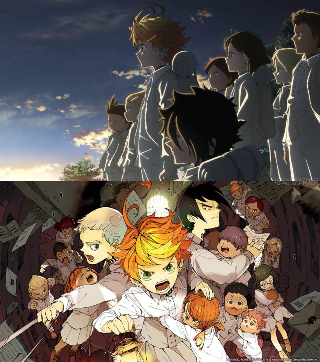 3,动画第二季将于明年1月接着开播!《约定的梦幻岛》第二季!