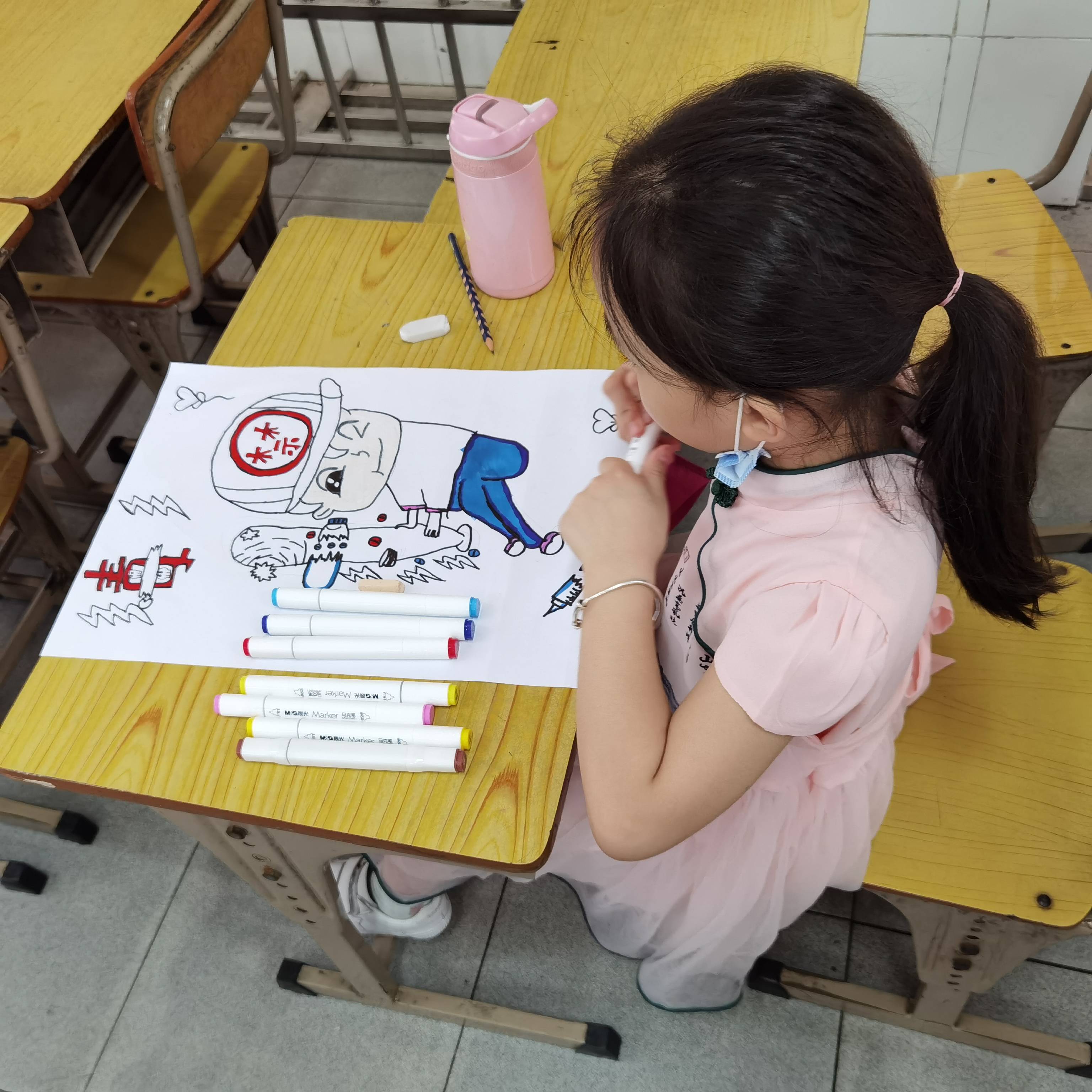 「小榄禁毒」无毒青春,健康生活—埒西一社区举办第七届书画比赛