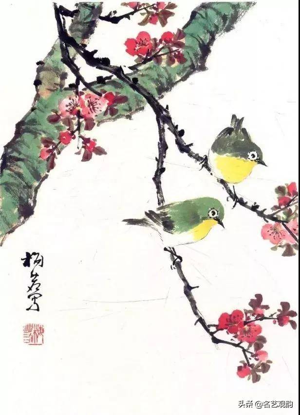 国画技法 | 写意鸟雀画法入门