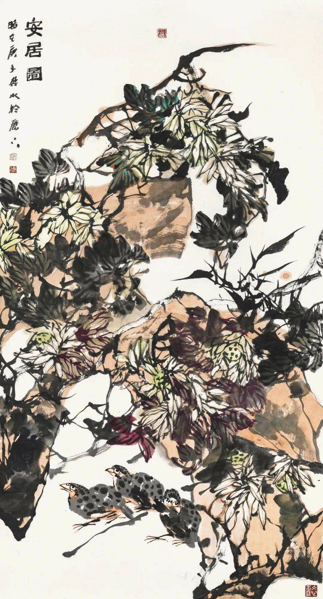 人民美术家--笔所未到气已吞:花鸟画家赵英水_水先生