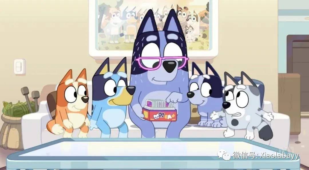 比小猪佩琪好看!充满亲子游戏的《bluey(布鲁伊》2季78集