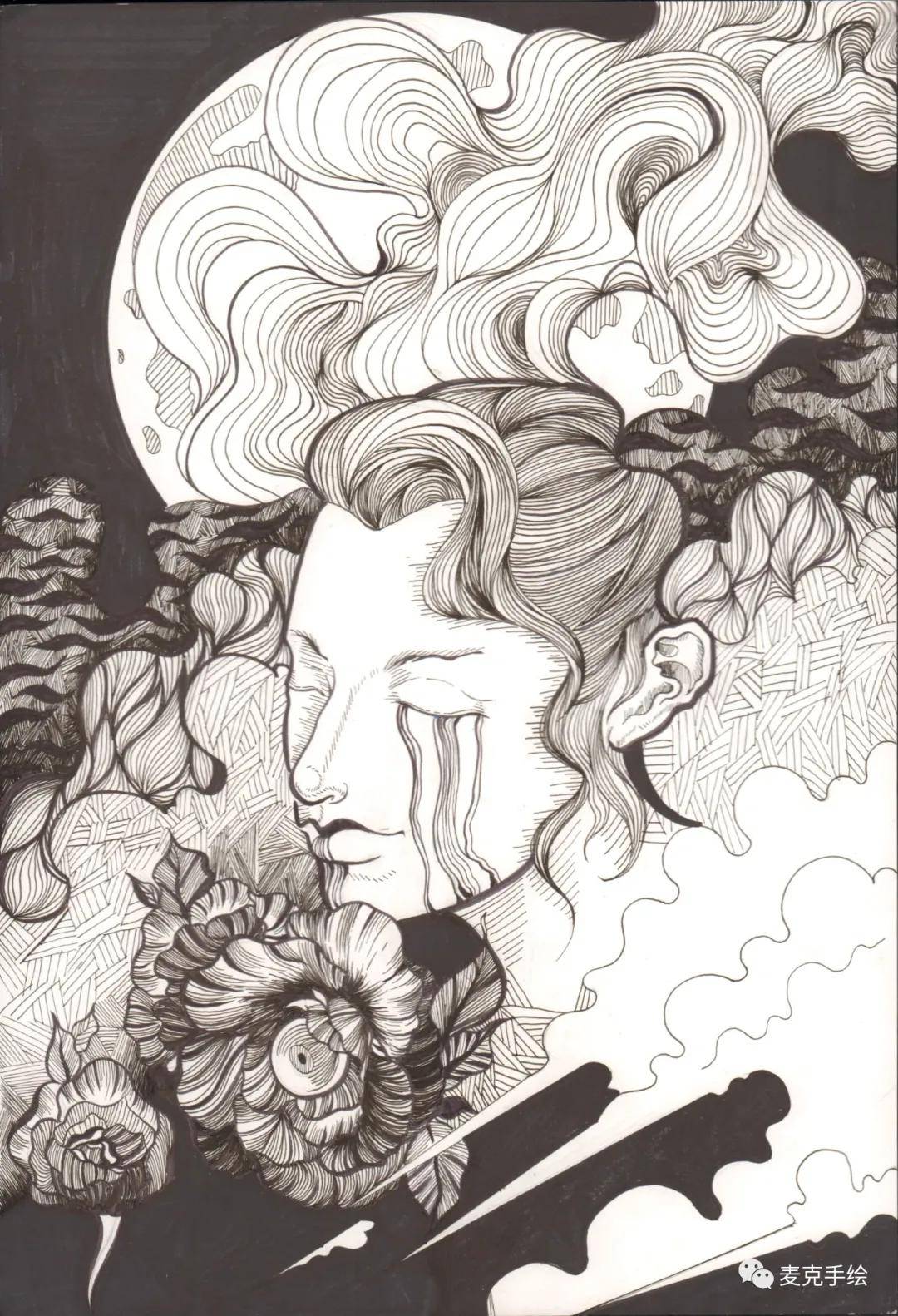 7月视传数媒方向手绘课程结课啦来康康这群成迷于画图无法自拔的年轻