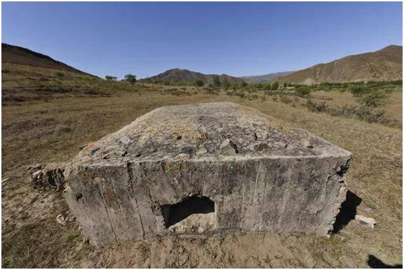 原创克什克腾旗同兴镇木石匣工事旧址日本帝国主义侵略中国的罪证