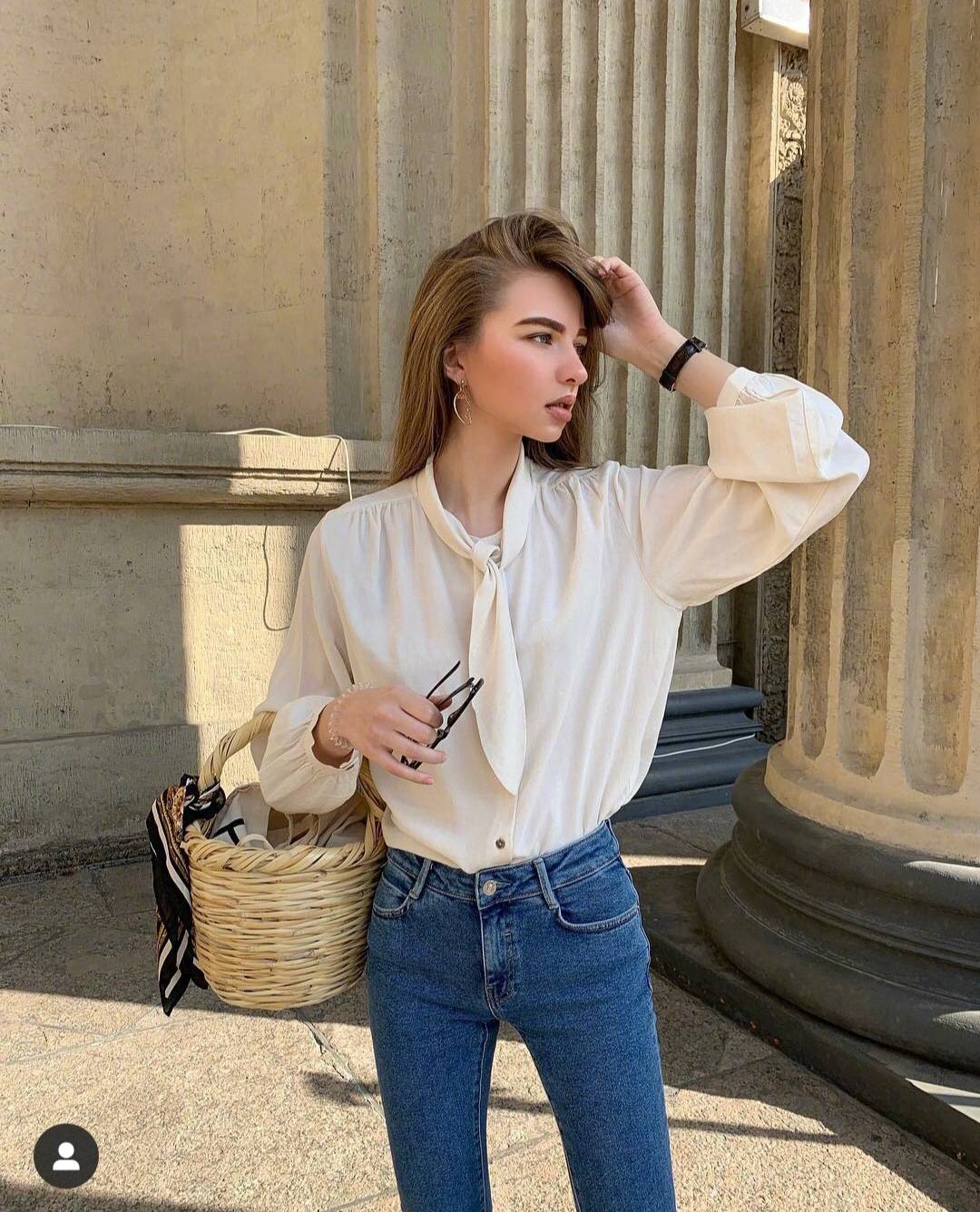 原创夏天要这样穿才酷!俄罗斯博主cheriedari,教你穿出简约时髦范儿