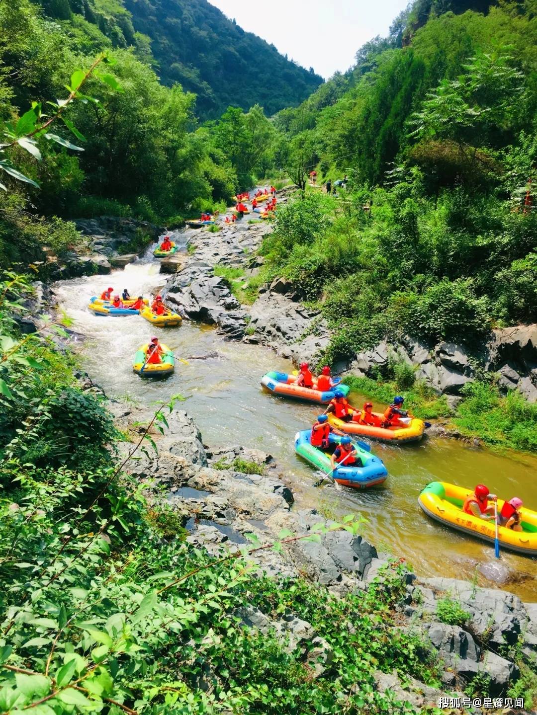 豫西大峡谷漂流8月8日已正常开放,音乐节8月15日开唱