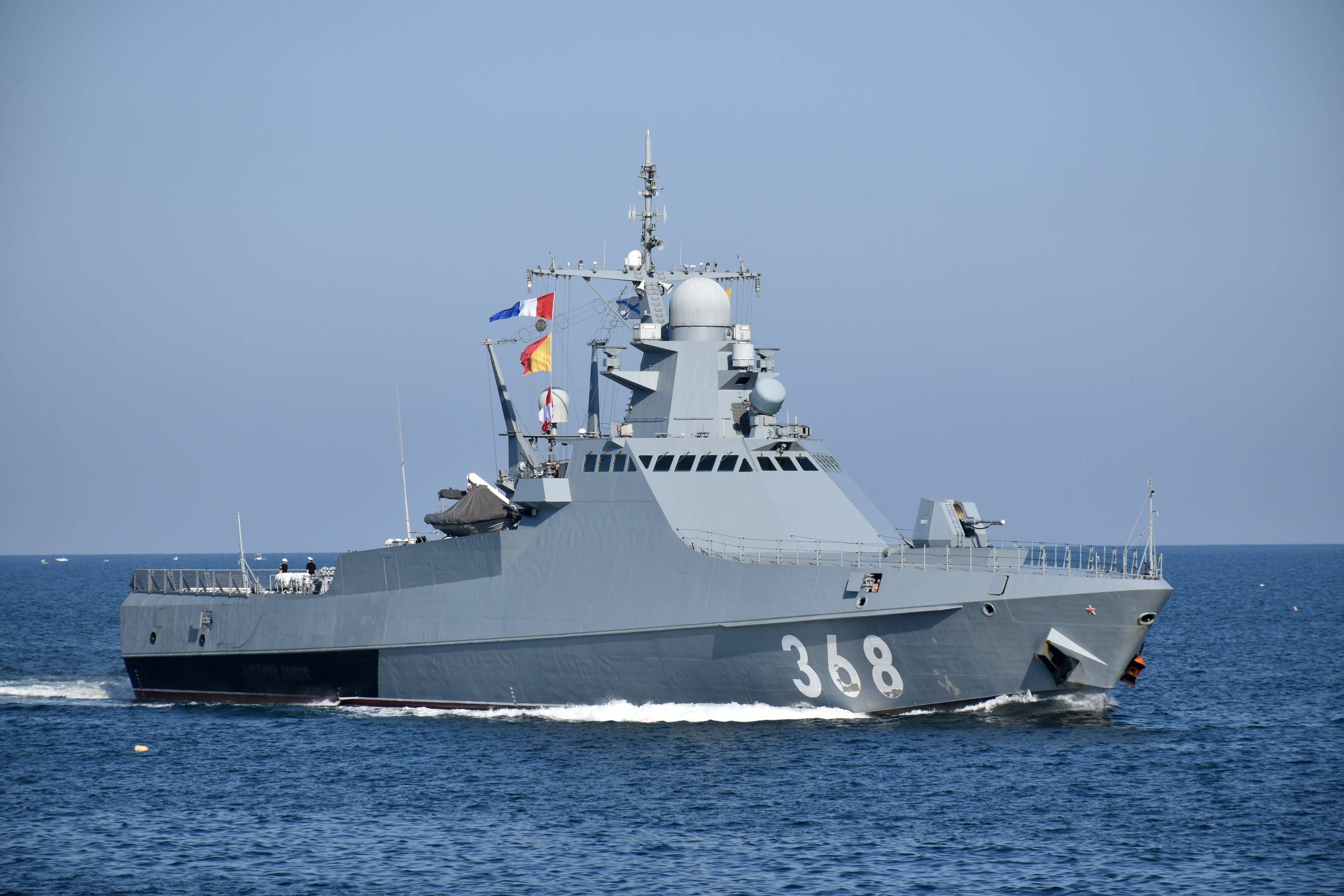 俄罗斯22120型巡逻舰图片