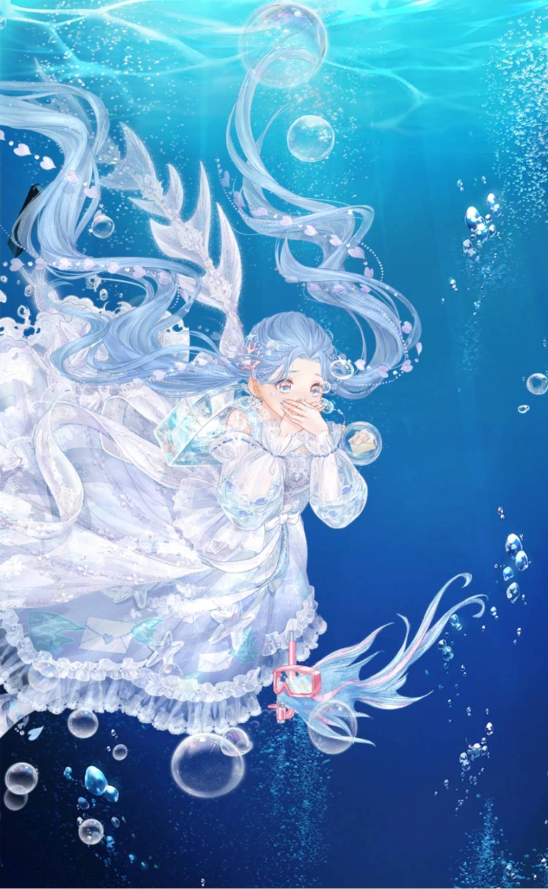 原创奇迹暖暖的海底世界超美,鲛珠堪称女皇,人鱼是永远的神