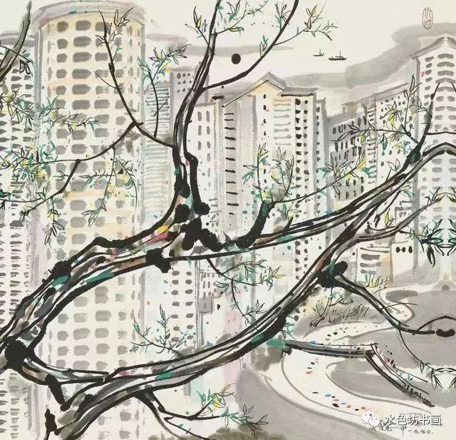 吴冠中5幅百万画作你见过么