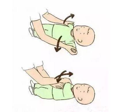 给宝宝的被动操——扩胸运动_手机搜狐网