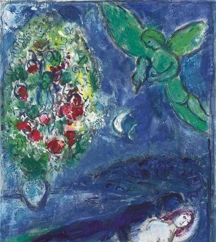 爱是夏加尔的油画里最好的颜料