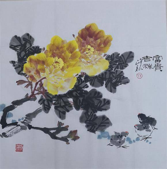 著名画家朱峰新独辟蹊径学术艺德育人