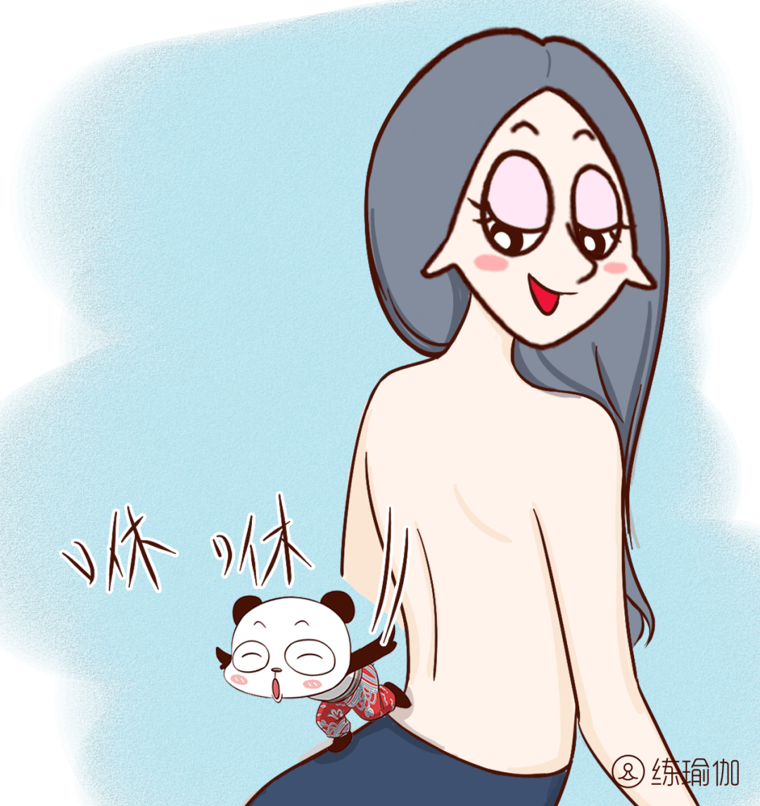 试了这4动作, 驼背的我终于敢穿露背装