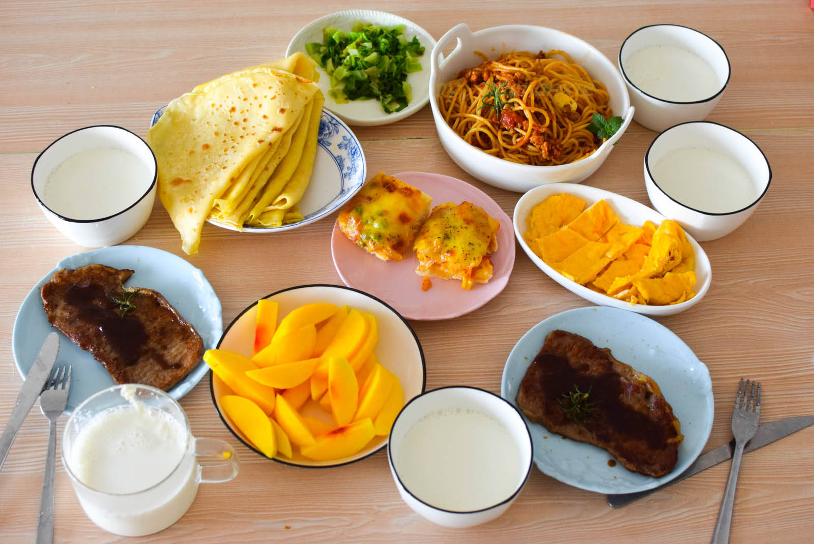 好久没有这么丰富的早餐了,发圈晒图,朋友都说好想吃_手机搜狐网