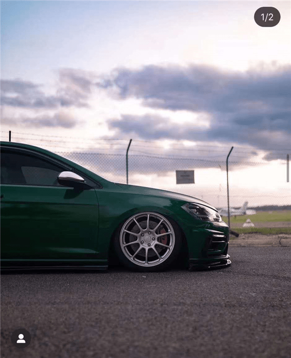 高尔夫7r改装airbft空气避震底盘升降低趴魅力李洋讲解