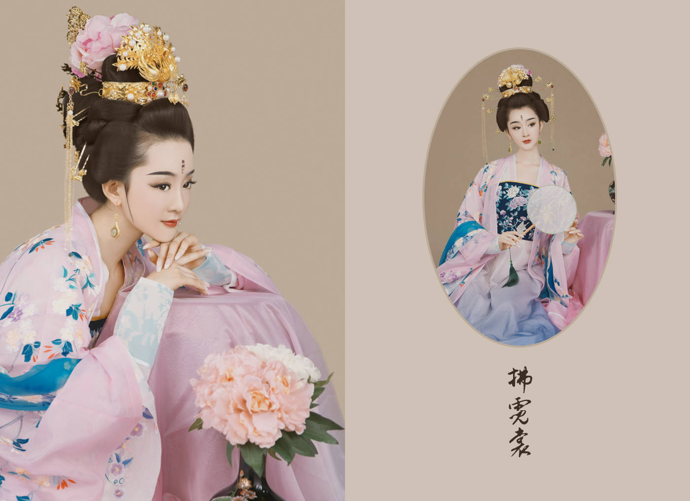 大唐丽人篇看完这几组古风写真终于明白为什么君王不早朝了