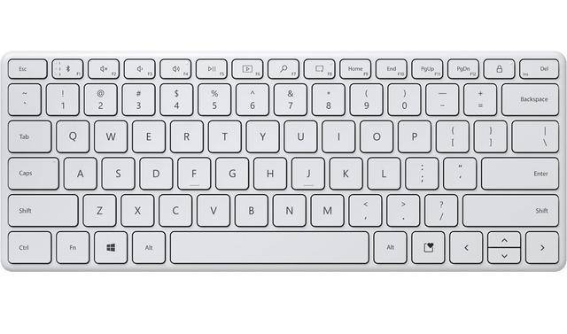 原创微软将推出新款无线键盘一颗不知功能的神秘按键引起关注
