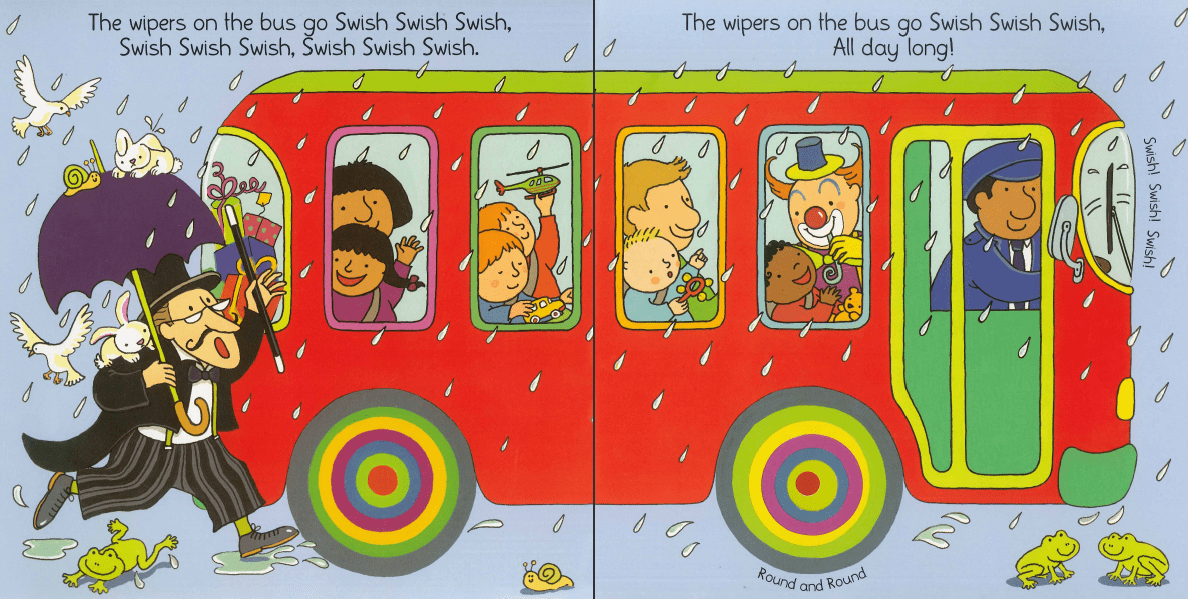 快乐学英语,英语也好玩!英语游戏启蒙-the wheels on the bus_巴士