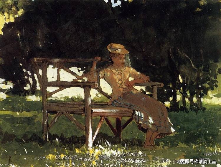 美国画家温斯洛霍默水彩画作品选粹