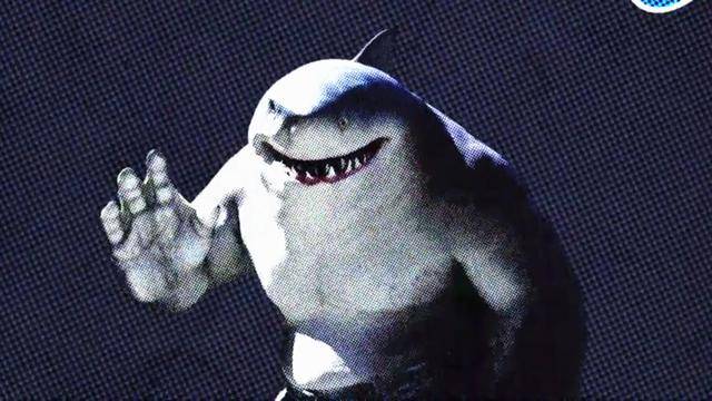 《自杀小队2》鲨鱼王造型曝光,看着怎么有点呆萌傻?