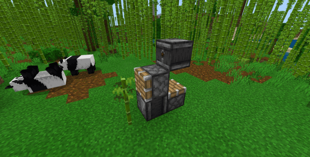 《我的世界》如何获得熊猫饲养资格 家里没矿有它也能养熊猫