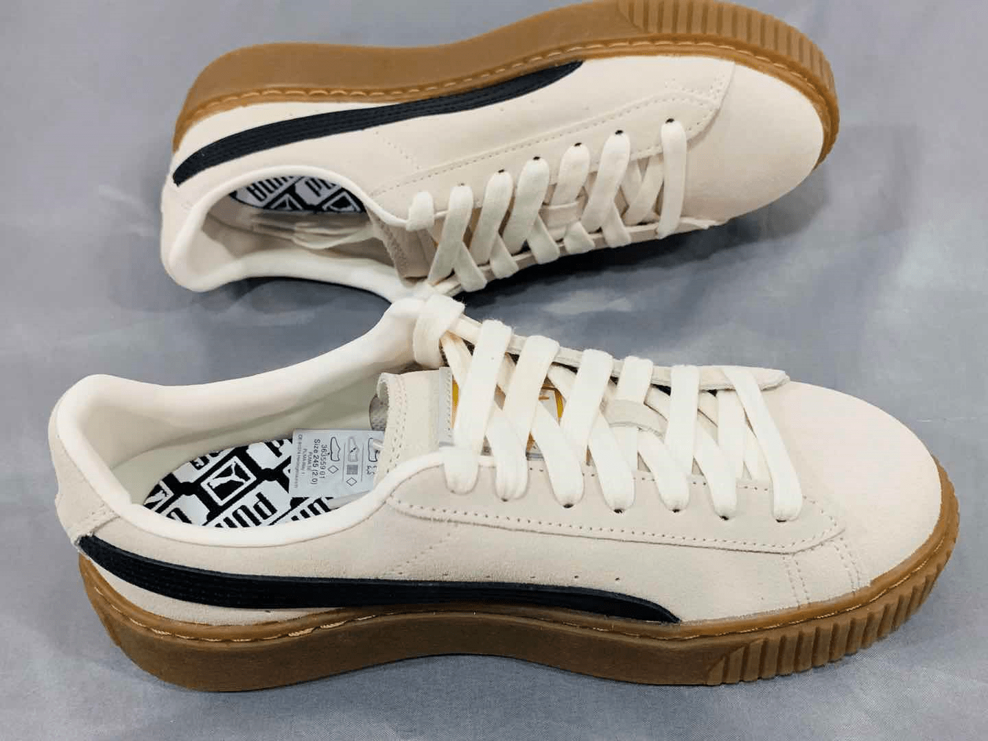 此外,這款puma suede platform core時尚鬆糕鞋配色豐富,還有經典