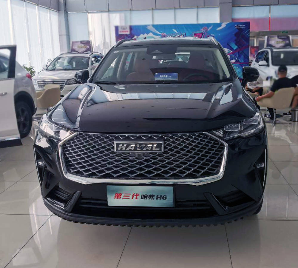 更大更霸气更精致全新一代哈弗h6实车到店
