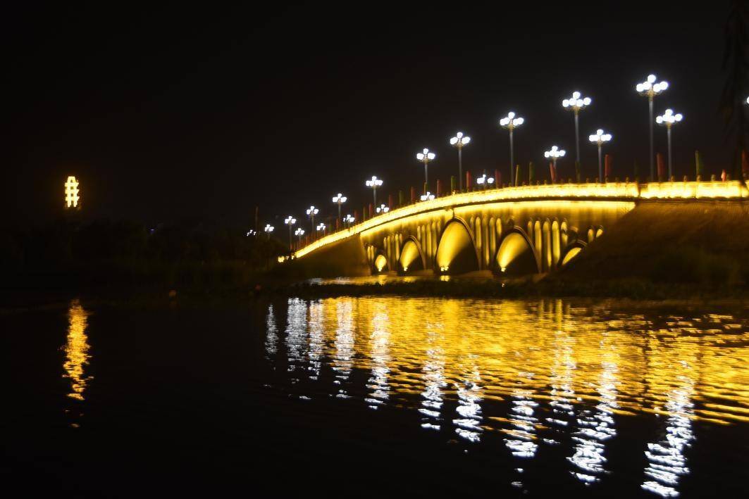 夜幕下的大美淮阳-搜狐大视野-搜狐新闻