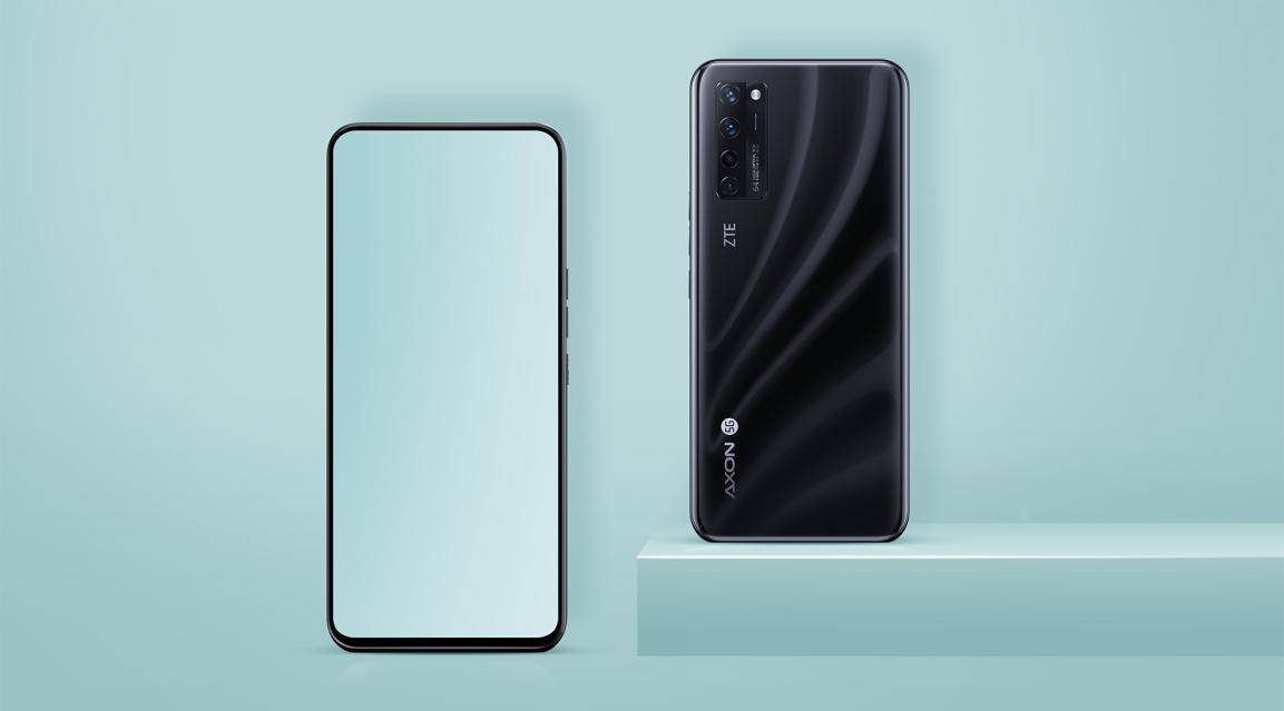 真全面屏来了!全球首款商用屏下摄像手机中兴天机axon 20 5g发布