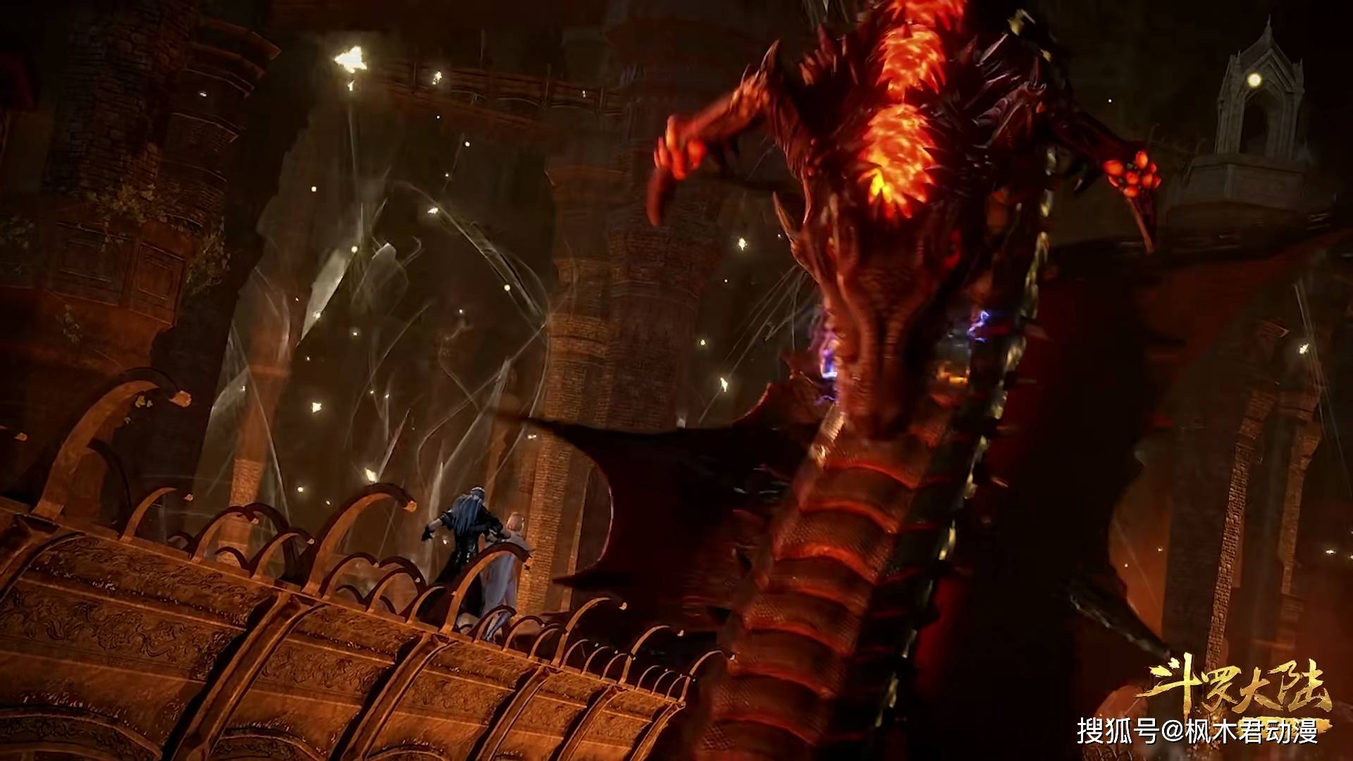 原创斗罗大陆地狱使者vs修罗王比比东徒弟终究也是逃不过情劫