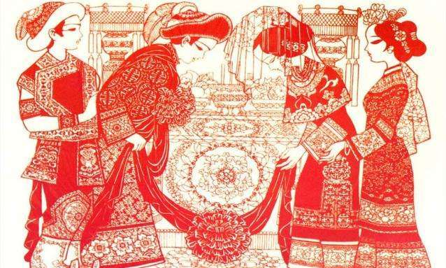 编辑六礼:①纳采:男方想要和女方结亲,要请媒婆往女方家提亲,得到应允