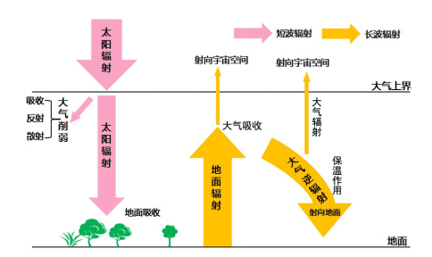 教师资格证考试高中地理知识:大气对地面的保温作用_辐射