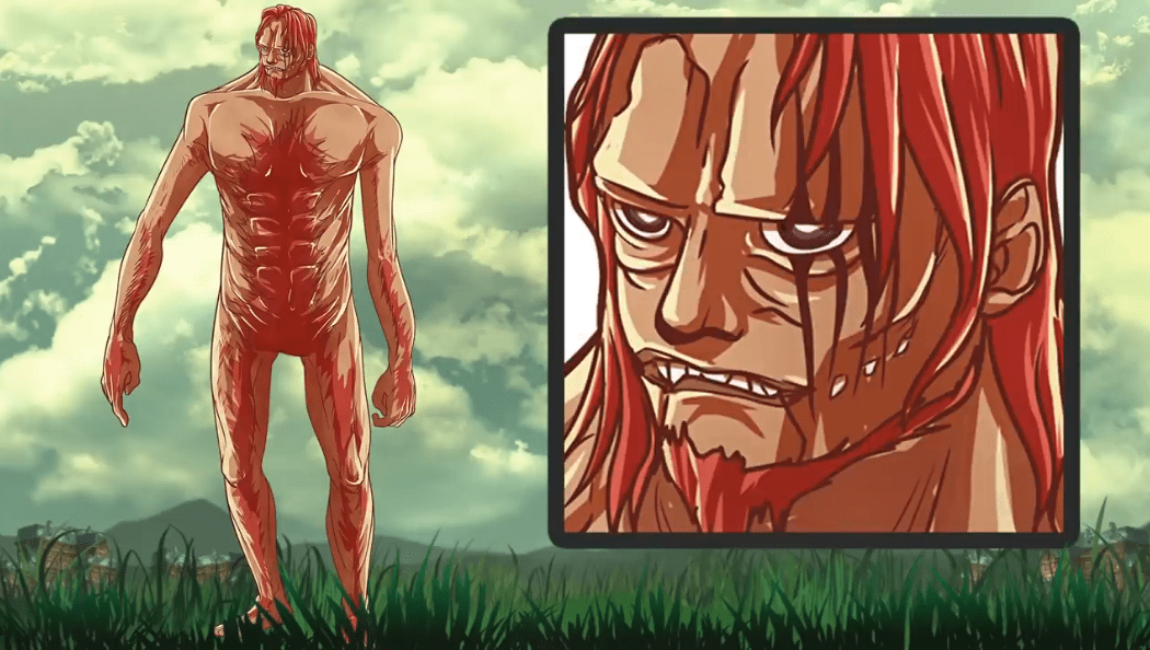 当海贼王遇见进击的巨人:艾斯化身火巨人,娜美版女巨人来袭!