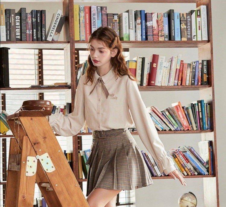 原创学院风穿搭来袭三种单品解锁元气造型学生党也能美美的