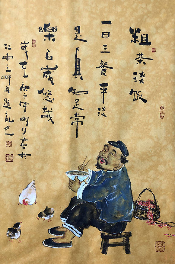 画家阳爱强——画风清新俊秀,意韵淡雅,墨色相宜,自成一味