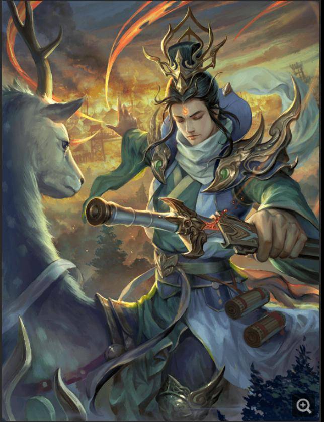 原创三国杀哪些原画超越了皮肤神陆逊太帅而神司马懿才是巅峰