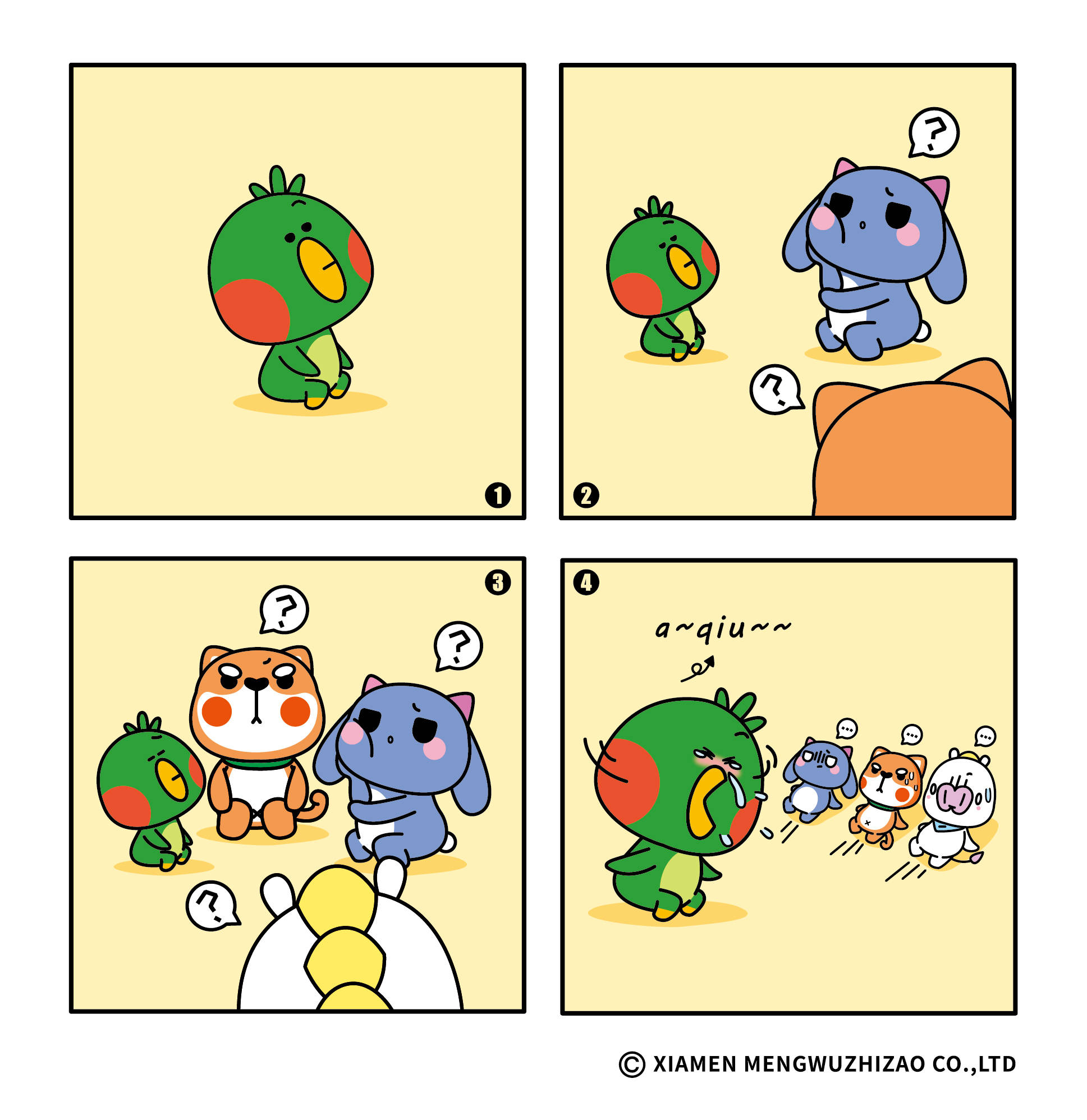 【趣味四格】why star萌物们的戏精日常(1)