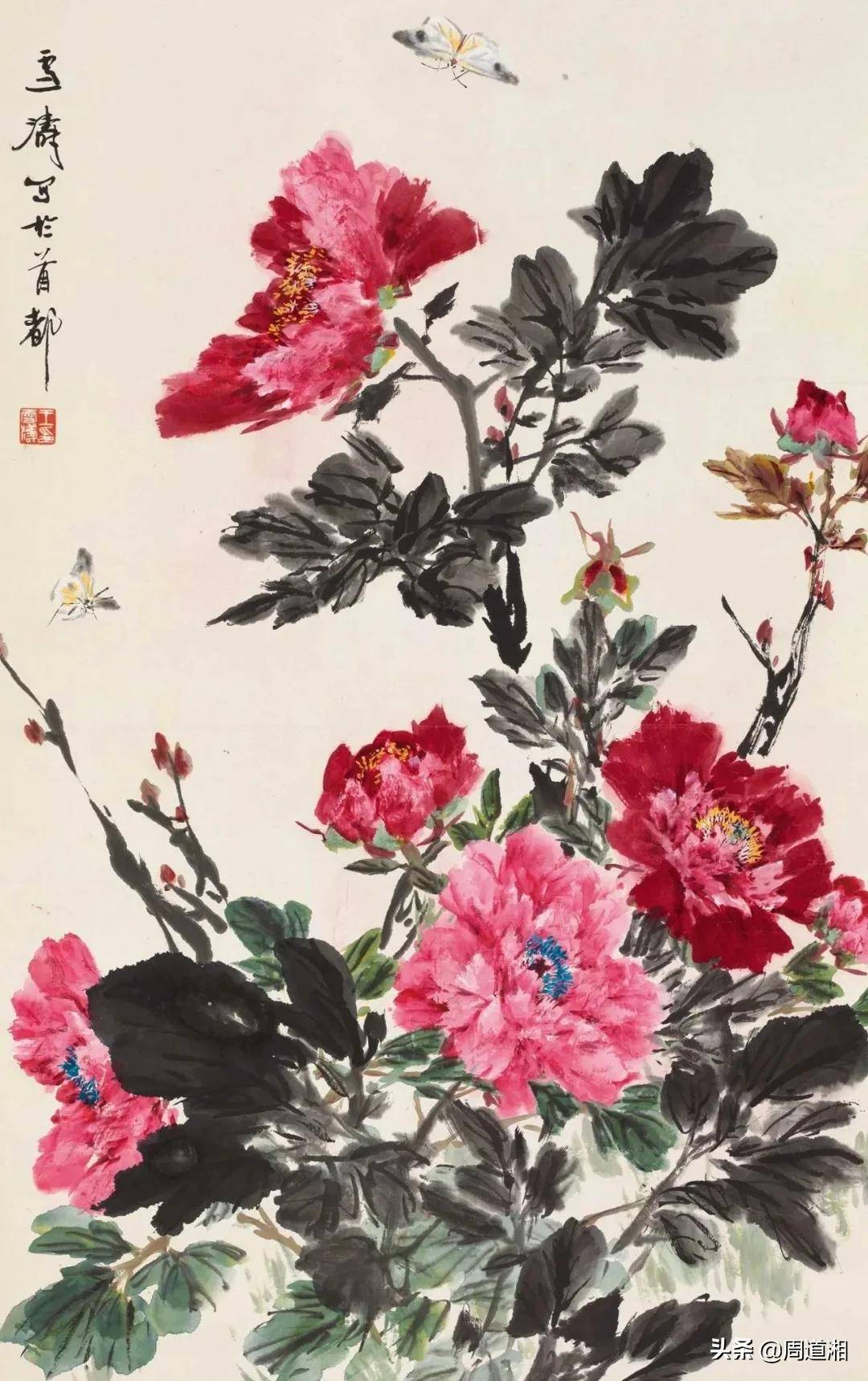 国画牡丹经典题款用语