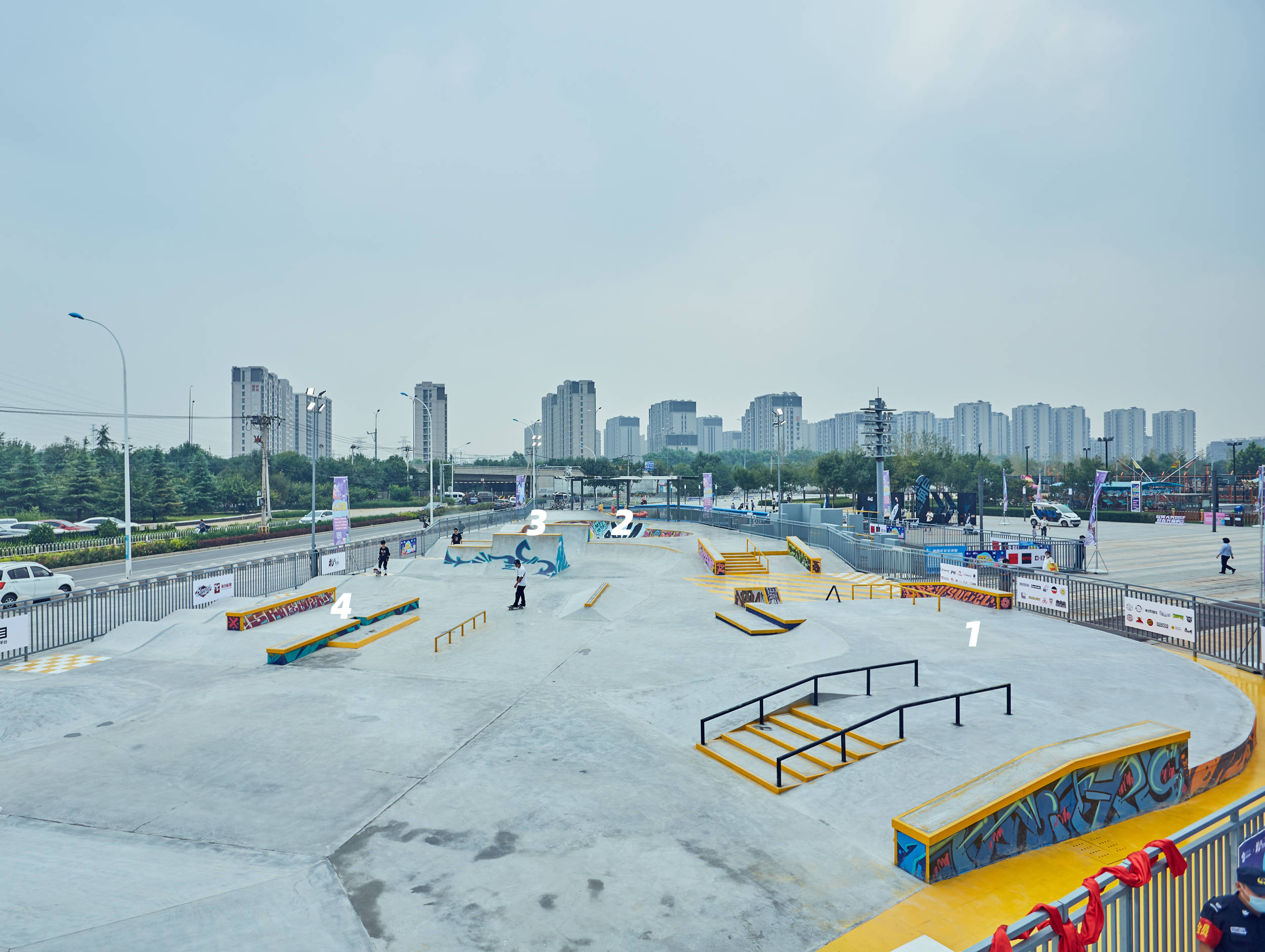 武汉滑板公园图片