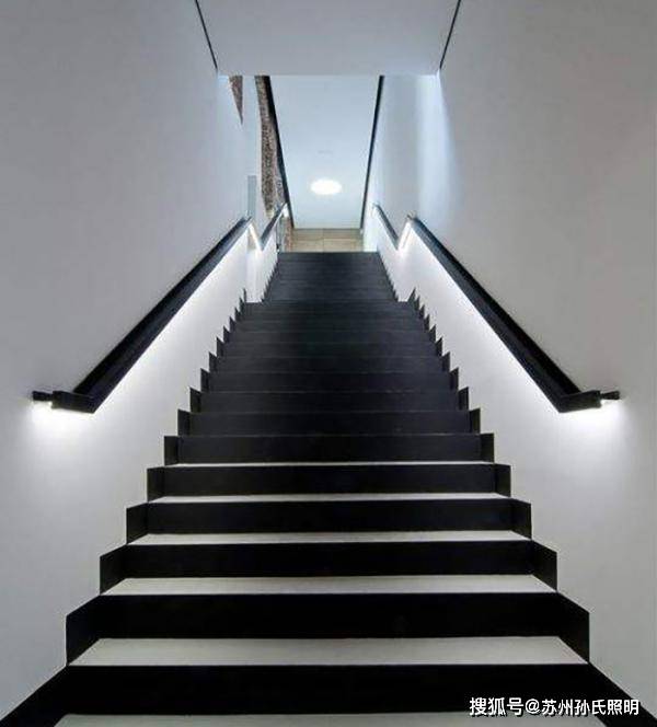 楼梯照明这么设计,美到爆!